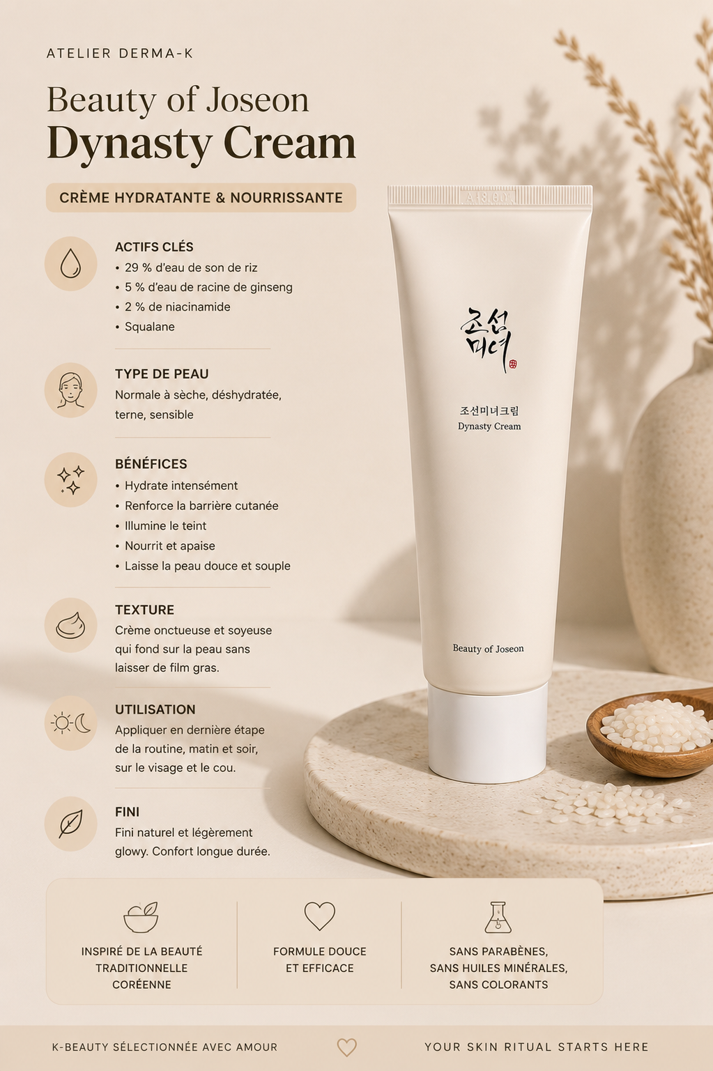 BEAUTY OF JOSEON - Dynasty Cream