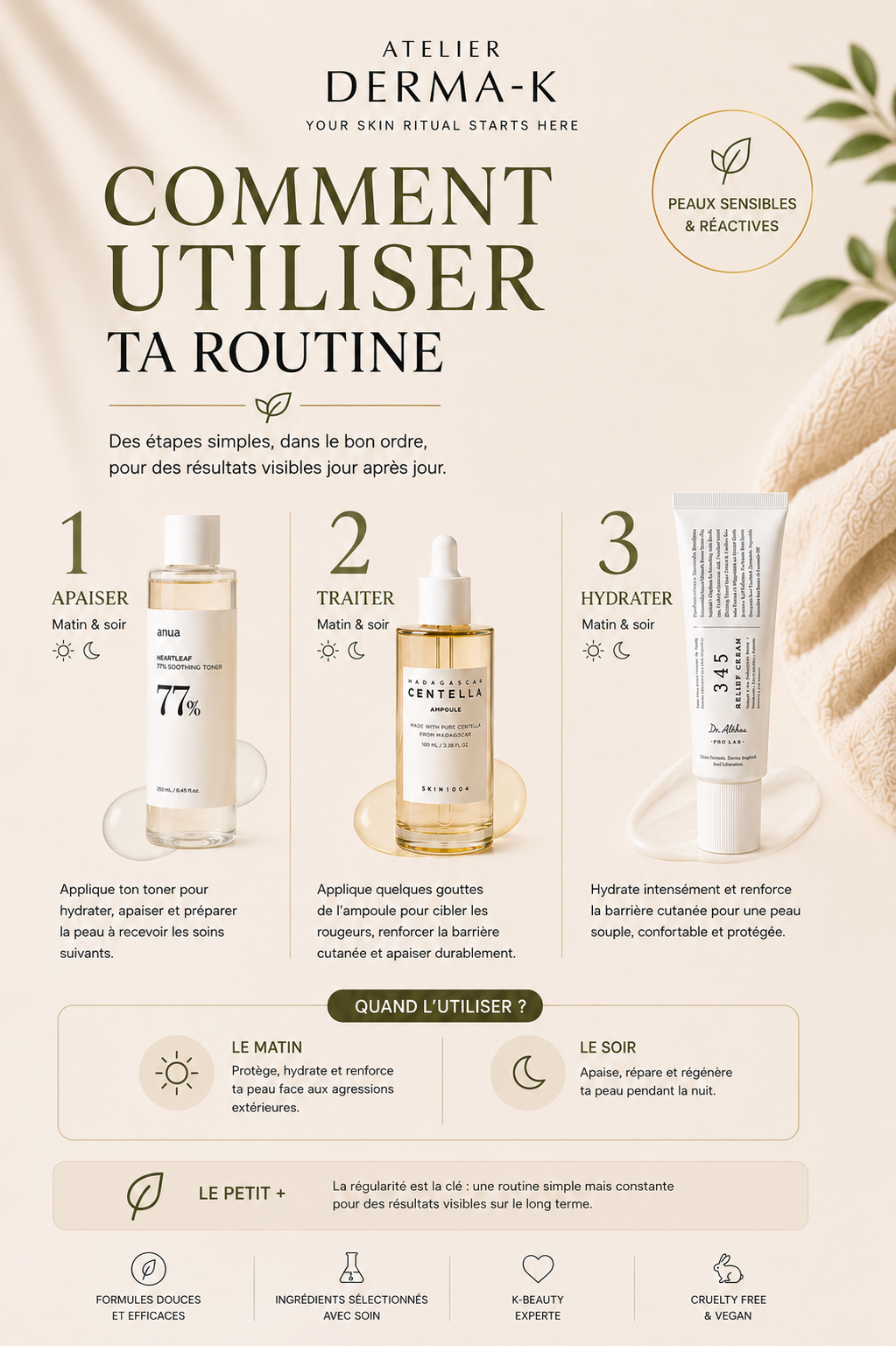 🍃Calm & Repair - Rougeurs & tiraillements