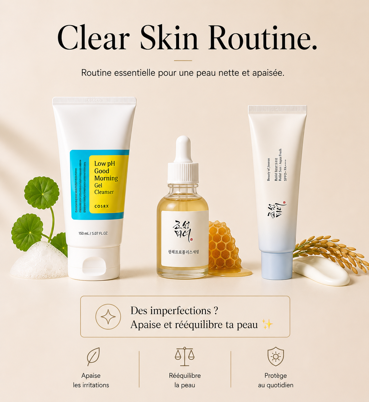 🌿 Clear Skin - Apaisement & Rééquilibre