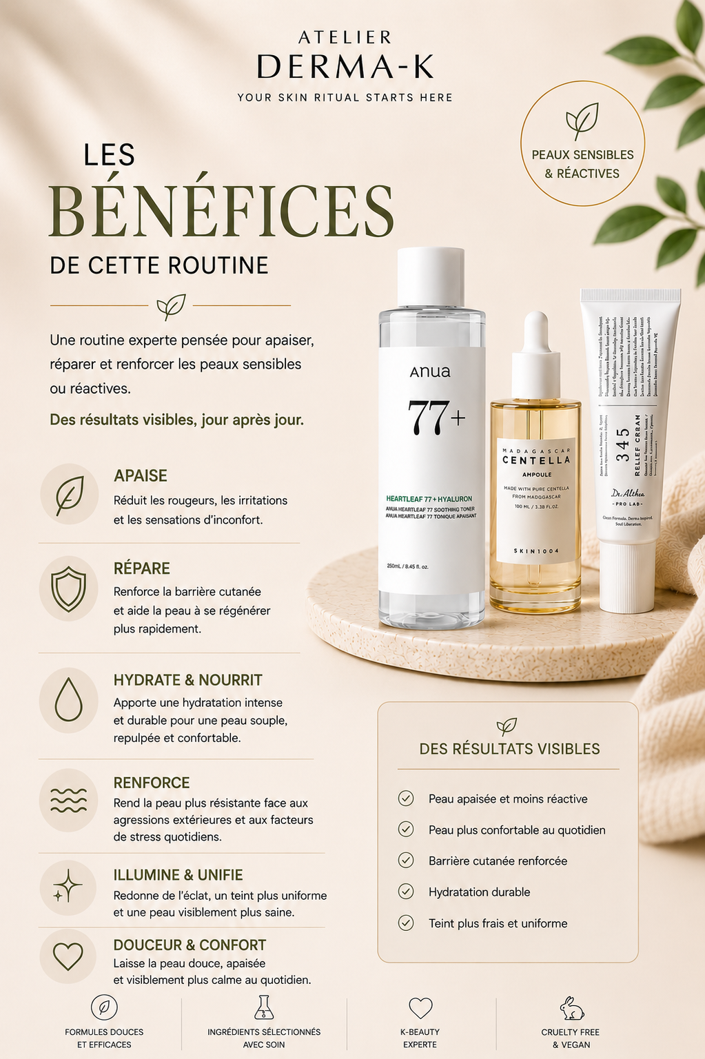🍃Calm & Repair - Rougeurs & tiraillements