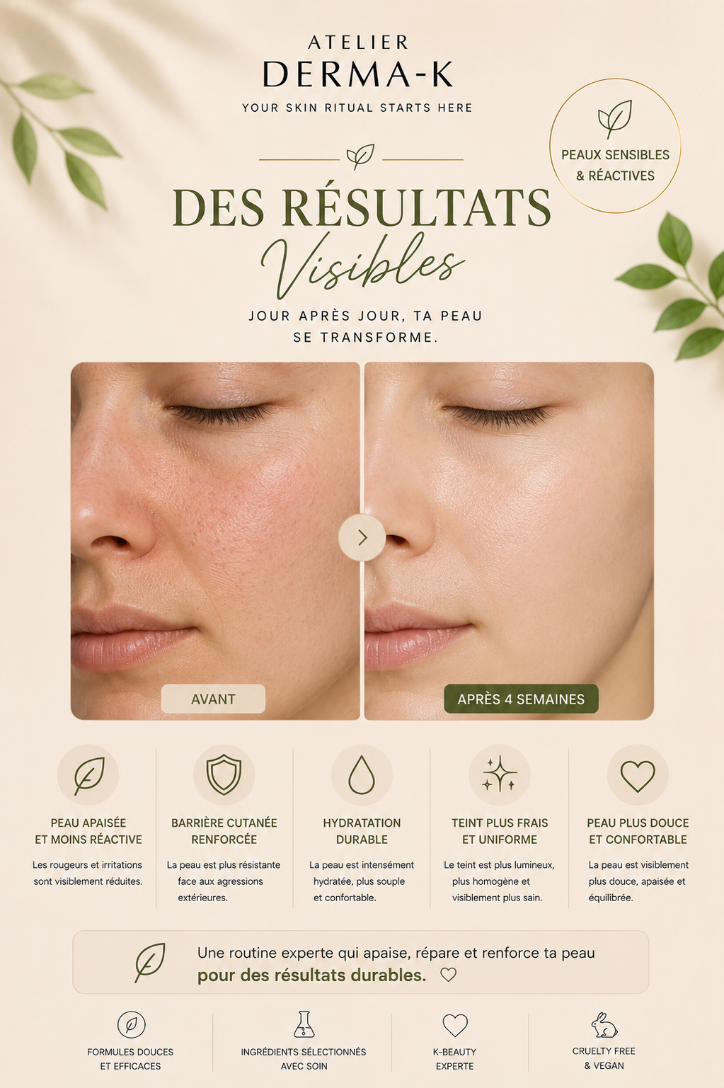 🍃Calm & Repair - Rougeurs & tiraillements