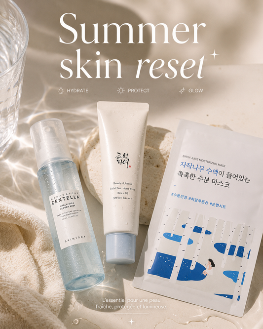 🌞 Summer Skin Reset — Routine Hydratation & Glow