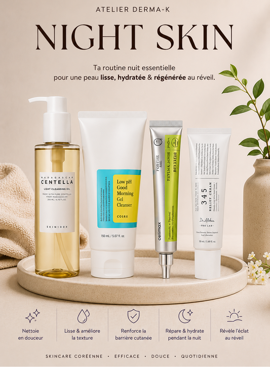 🌙 Night Skin Essential - Hydratation & Eclat