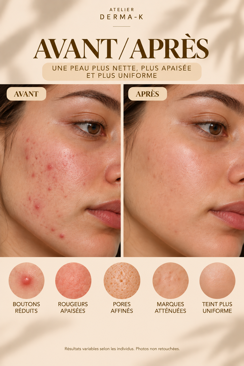 🛑 Stop boutons - Acné & purifiant