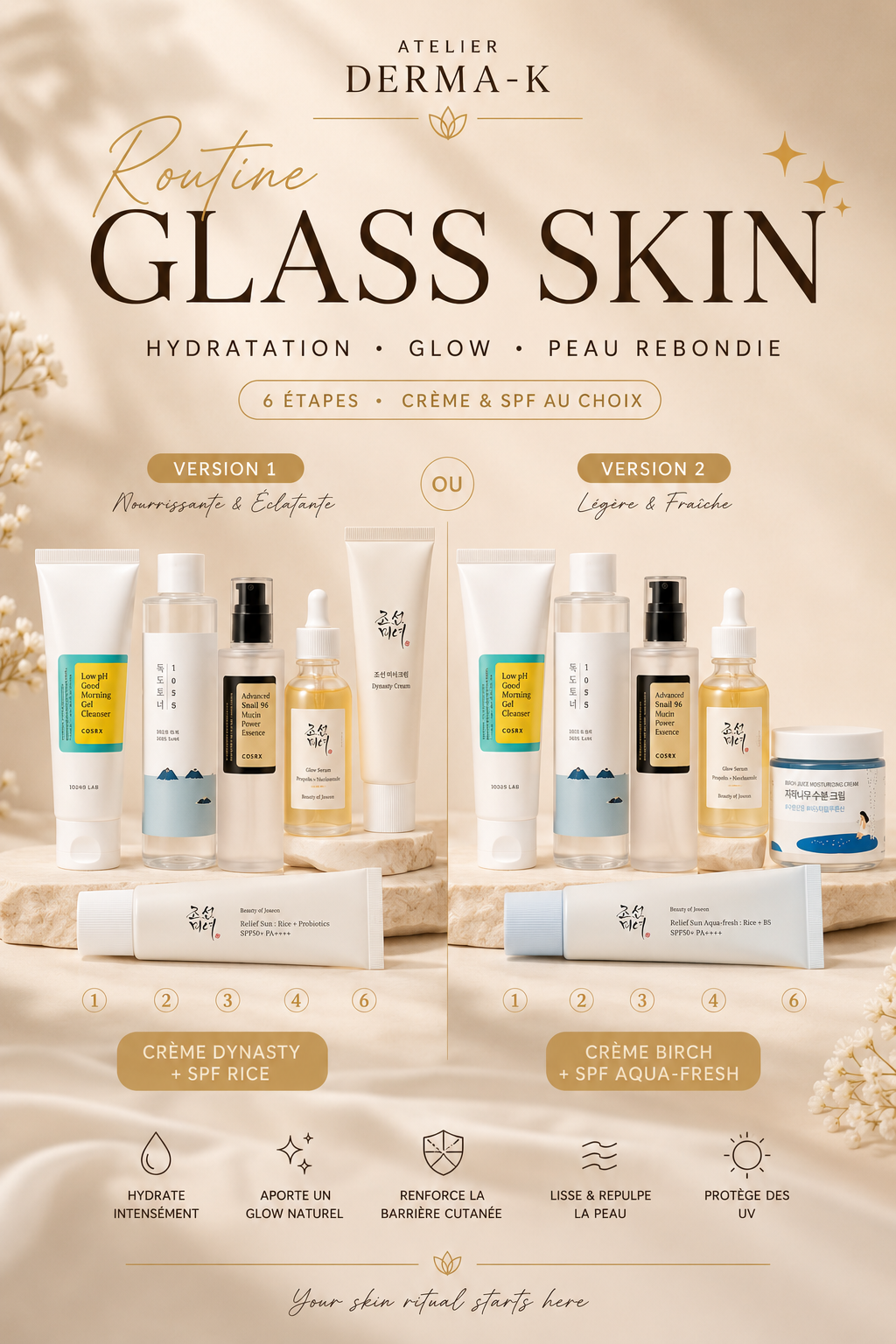 💎Glass Skin Ritual - Peau repulplée & saine