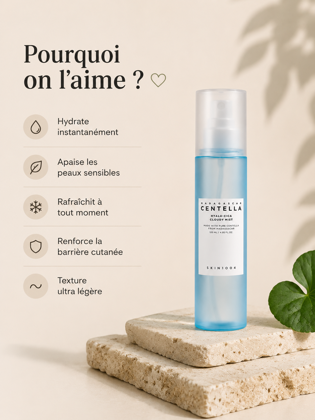 SKIN1004-Madagascar Centella Hyalu-Cica Cloudy Mist