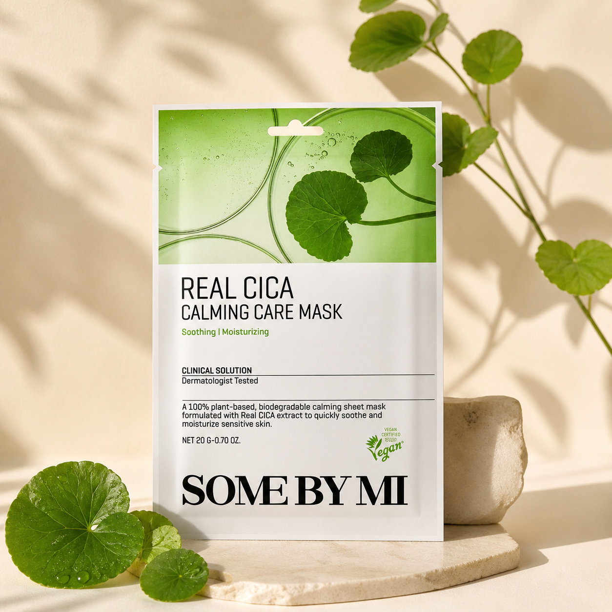 SOME BY MI – Real Cica Calming Care Mask🌿