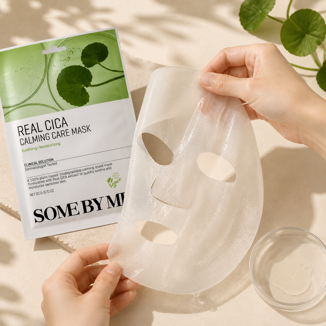 SOME BY MI – Real Cica Calming Care Mask🌿