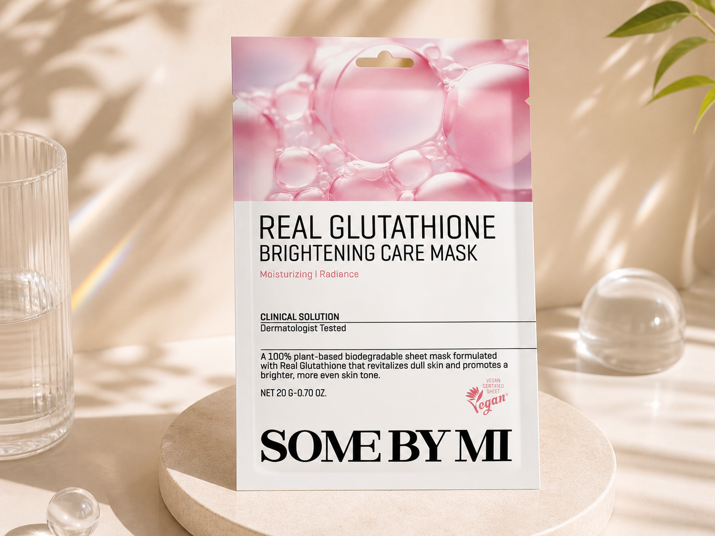 SOME BY MI – Glutathione Brightening Care Mask ✨