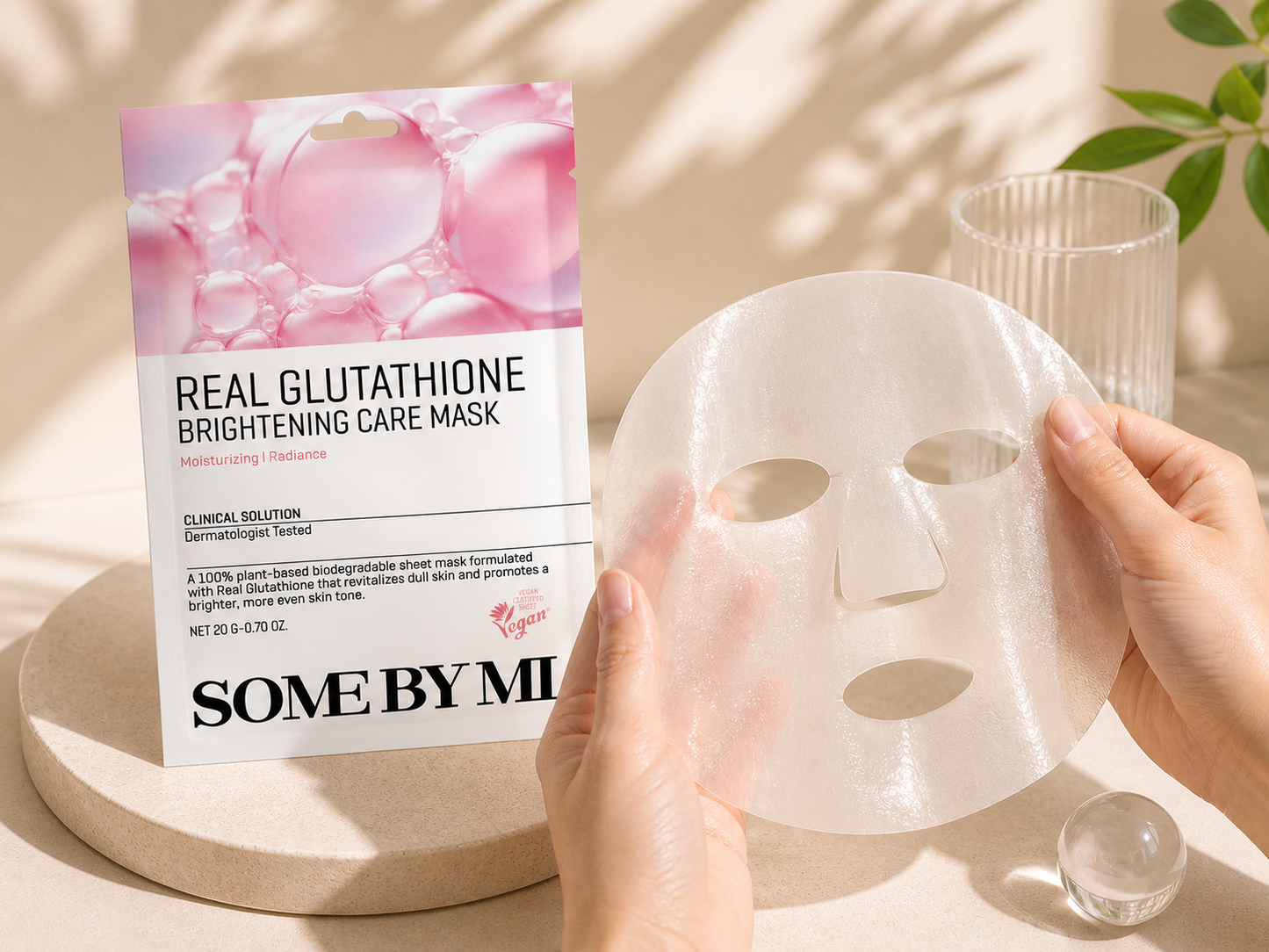 SOME BY MI – Glutathione Brightening Care Mask ✨