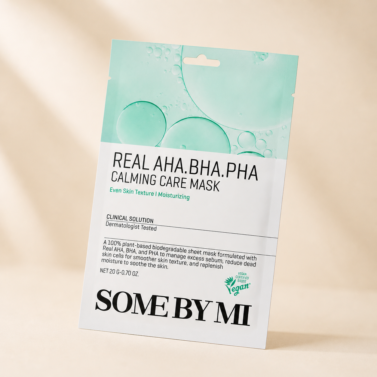 SOME BY MI - Real AHA BHA PHA Calming Care Mask 🧪
