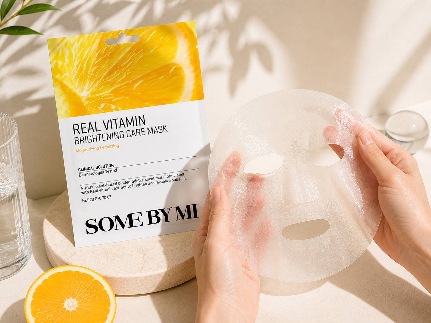 Some By Mi - Real Vitamin Brightening Care Mask ✨