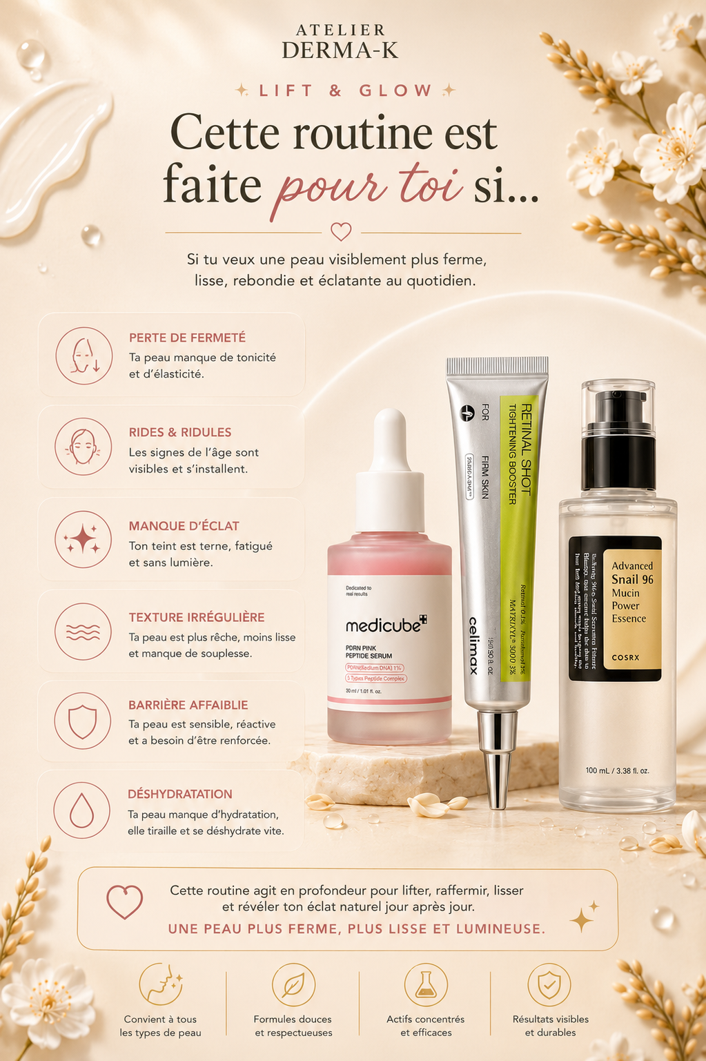 ✨ Lift & Glow - Rides & fermeté