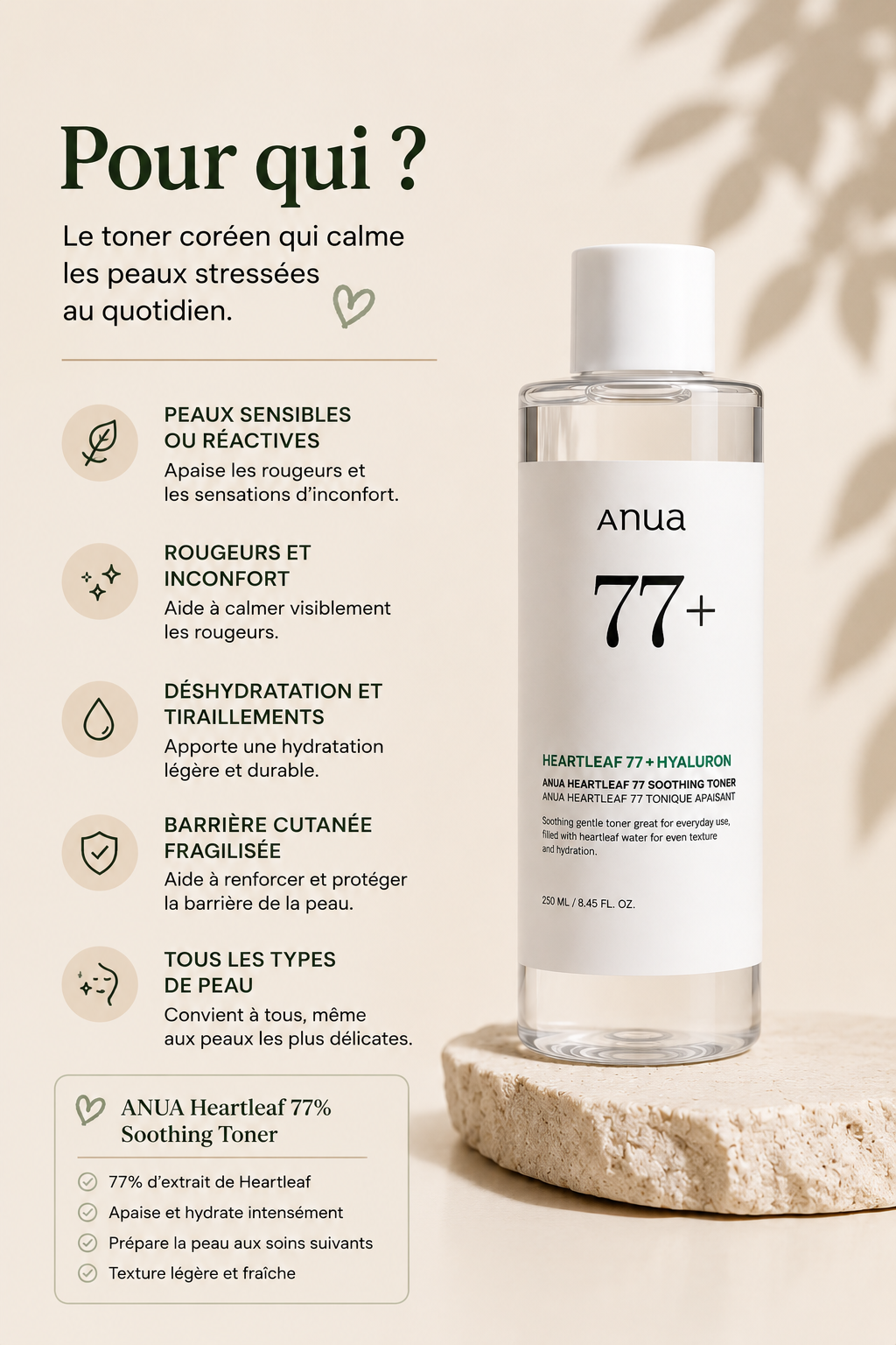 Anua - Heartleaf 77% Soothing Toner