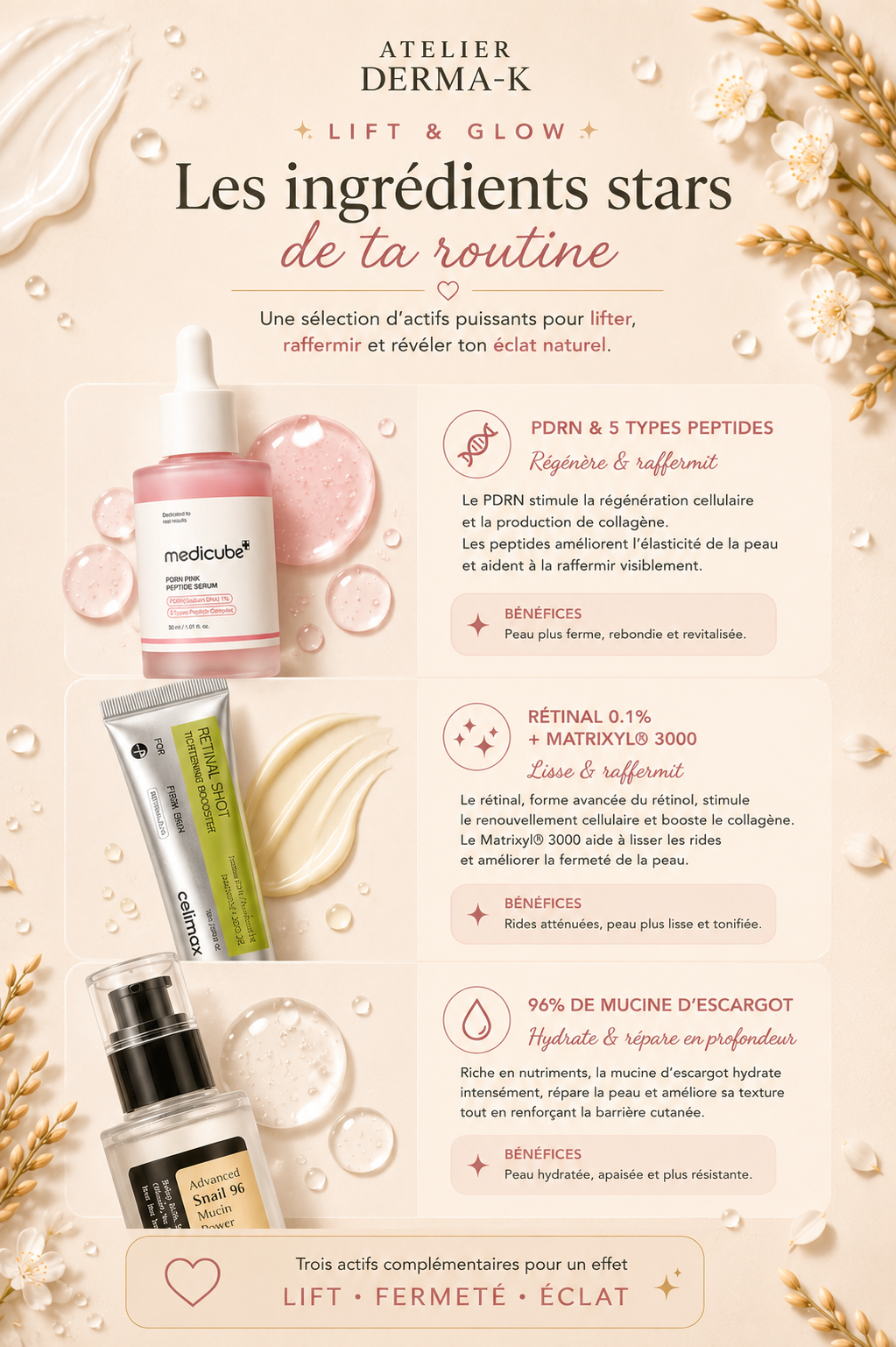 ✨ Lift & Glow - Rides & fermeté