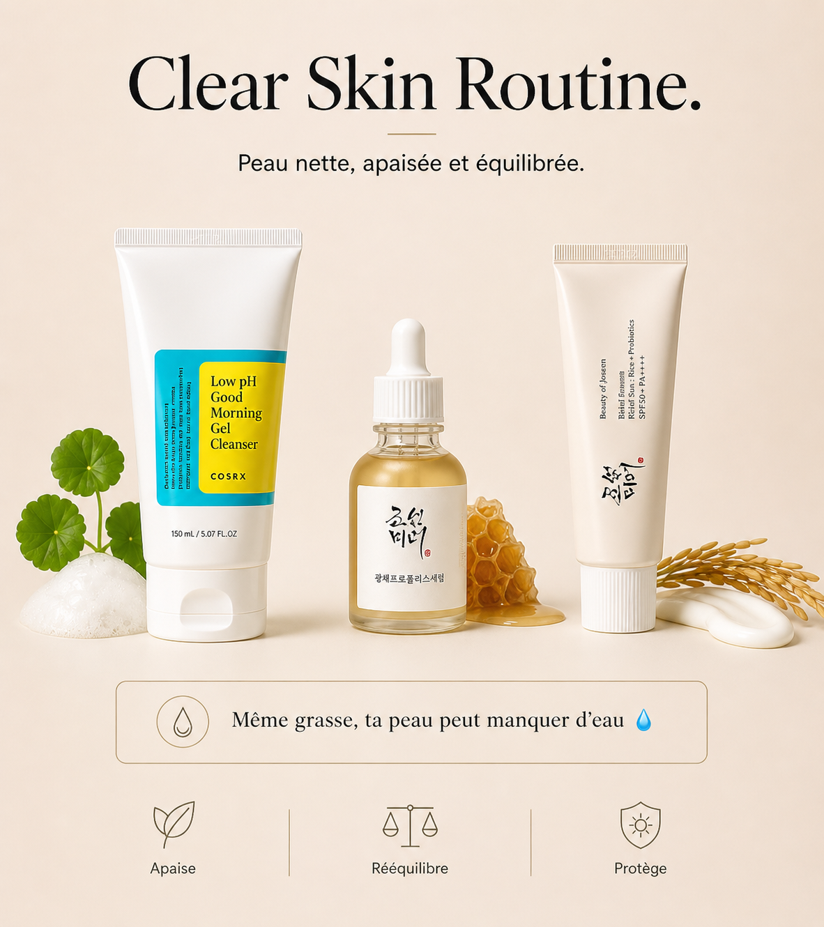 🌿 Clear Skin - Apaisement & Rééquilibre