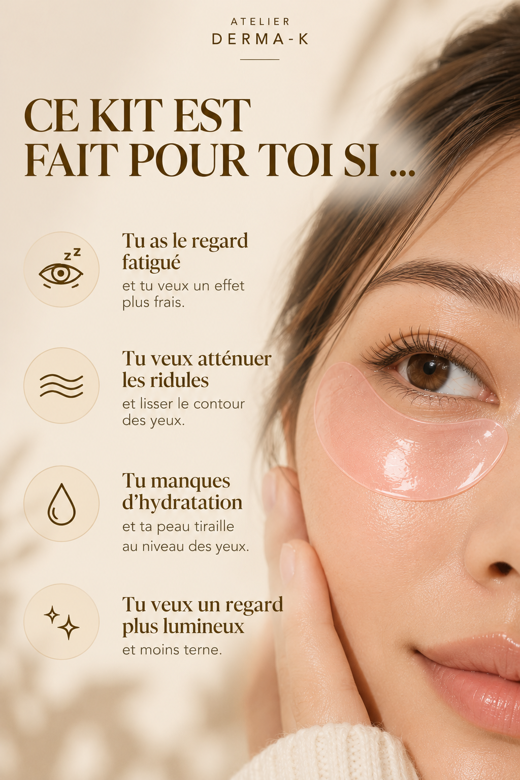 👀 Glow Eyes - Cernes & poches