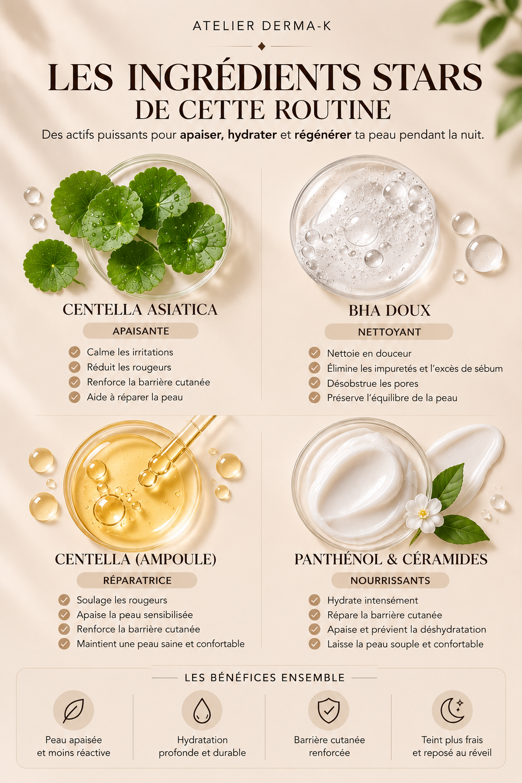 🌙 Night Skin Essential - Hydratation & Apaisement