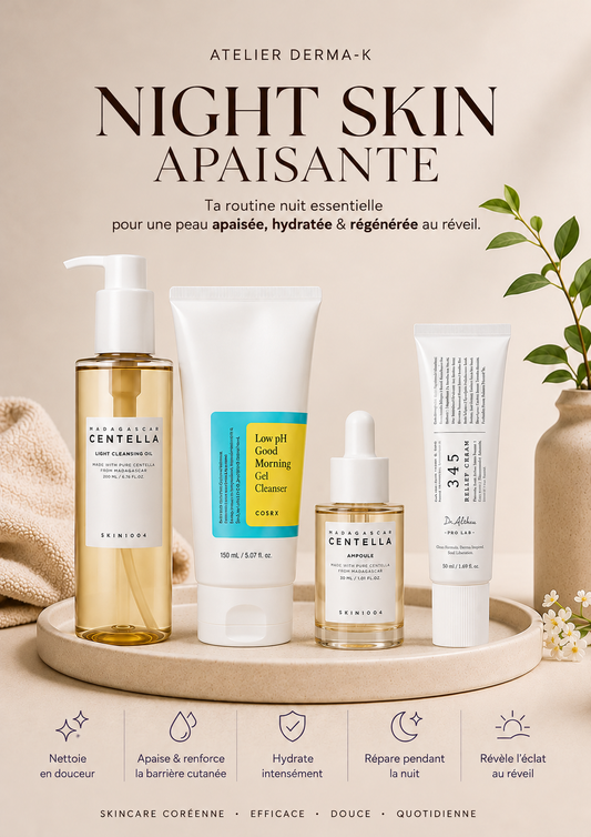 🌙 Night Skin Essential - Hydratation & Apaisement