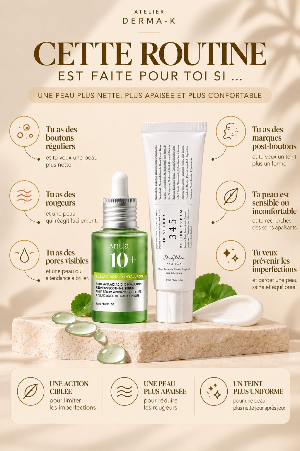 🛑 Stop boutons - Acné & purifiant