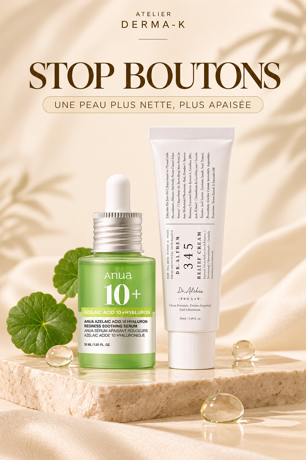 🛑 Stop boutons - Acné & purifiant